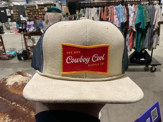 Cowboy cool corduroy hat