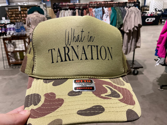 What in tarnation
