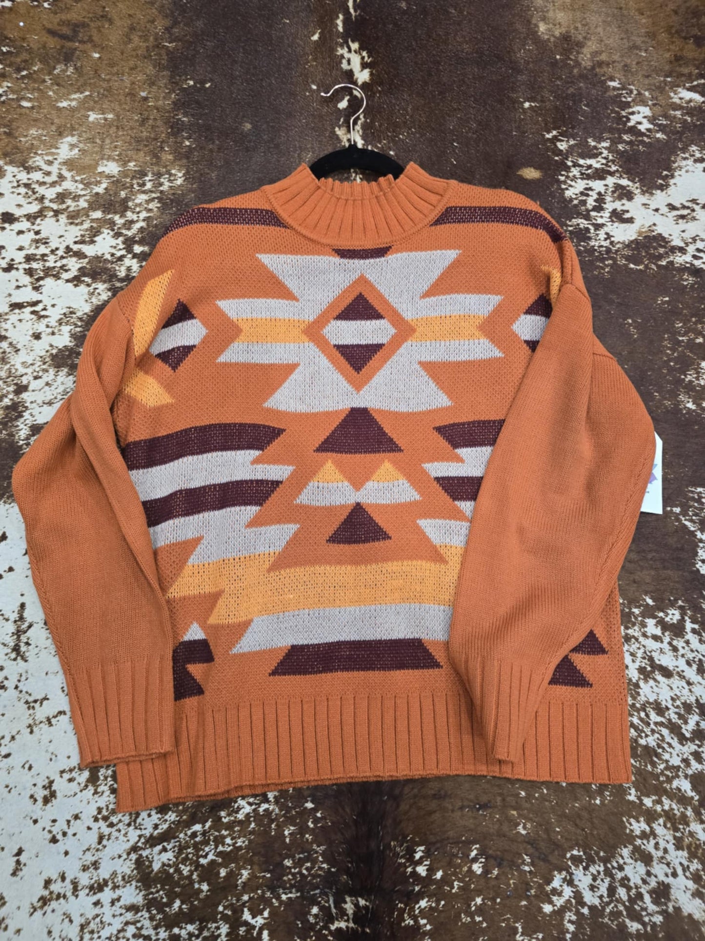 Dubious Aztec sweater