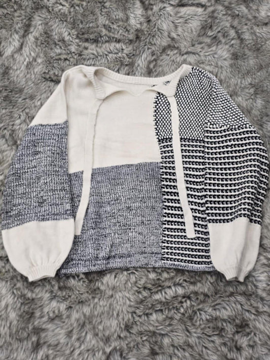 Patchwork knit