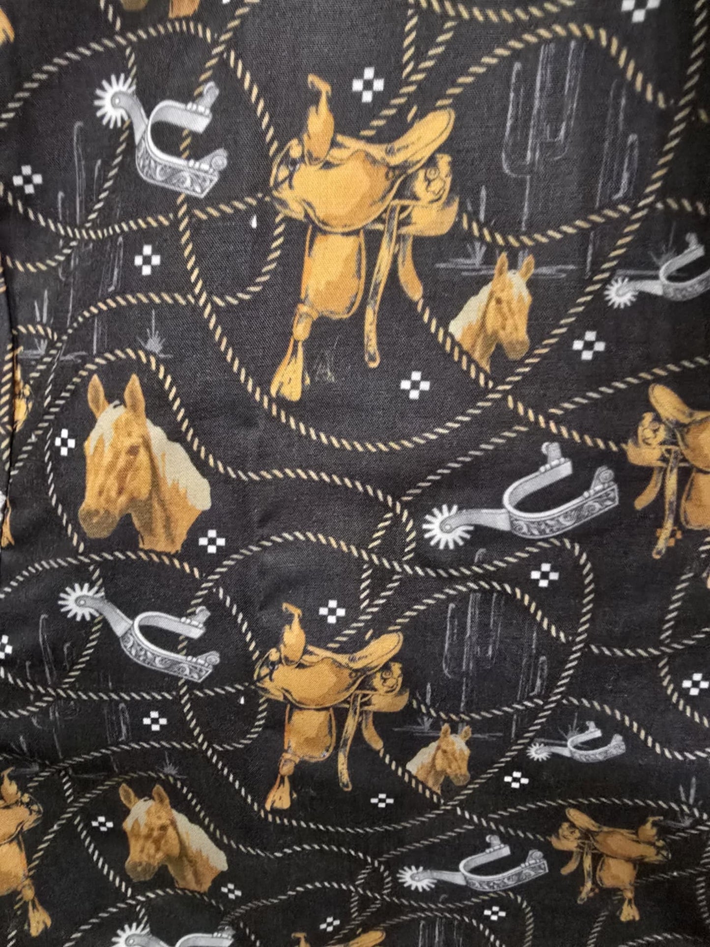 Gold buckle button up