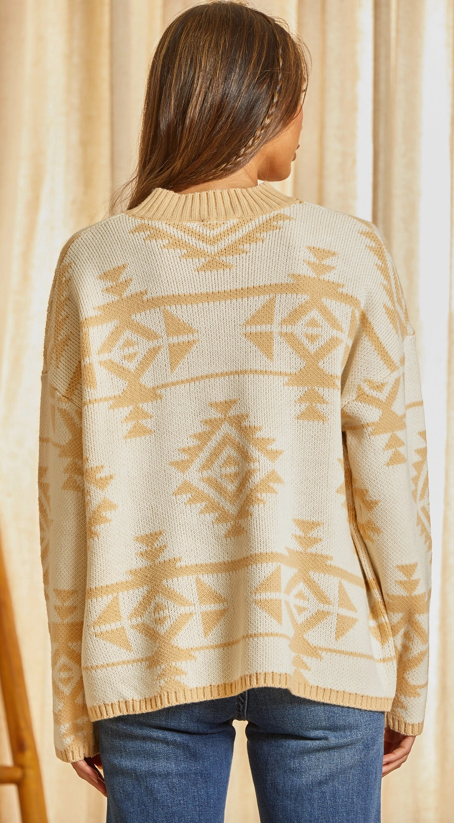 Chic Aztec Sweater