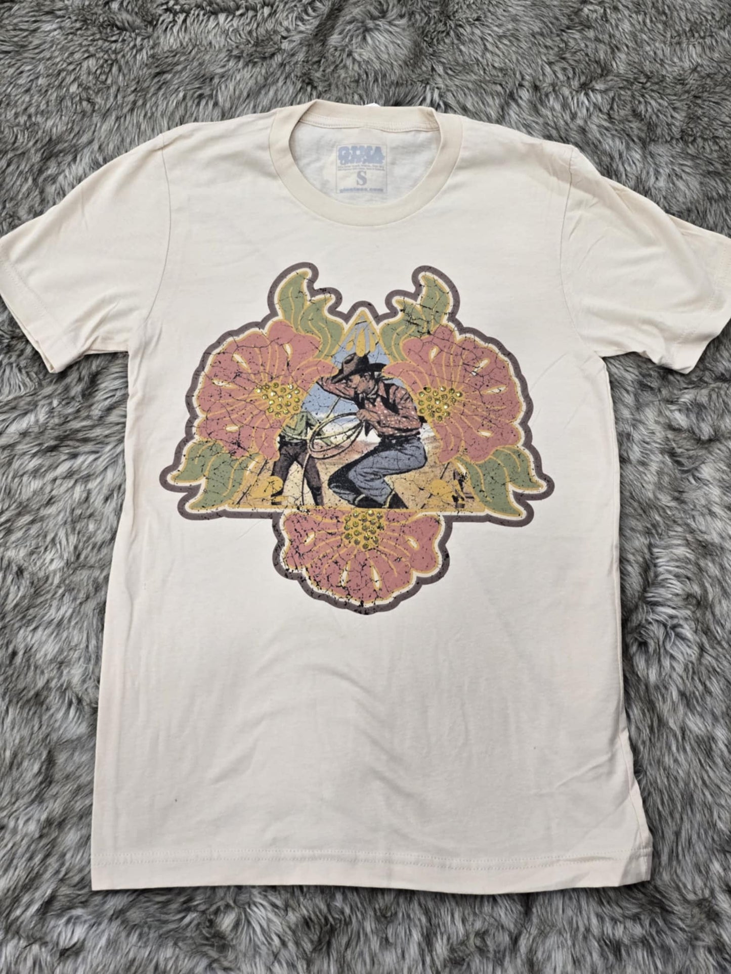 Hawaiian cowboy tee