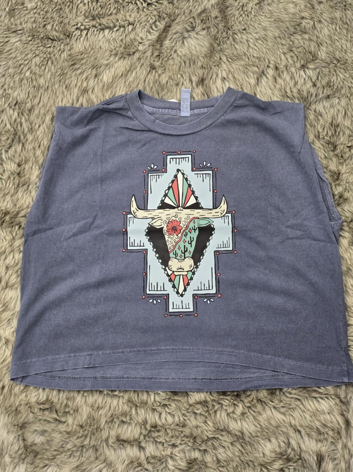 Cow skull tank