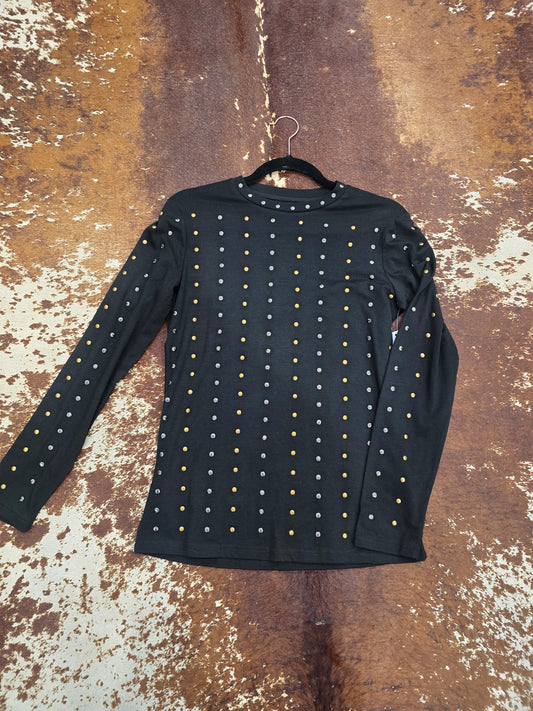 Bankrollerstudded long sleeve