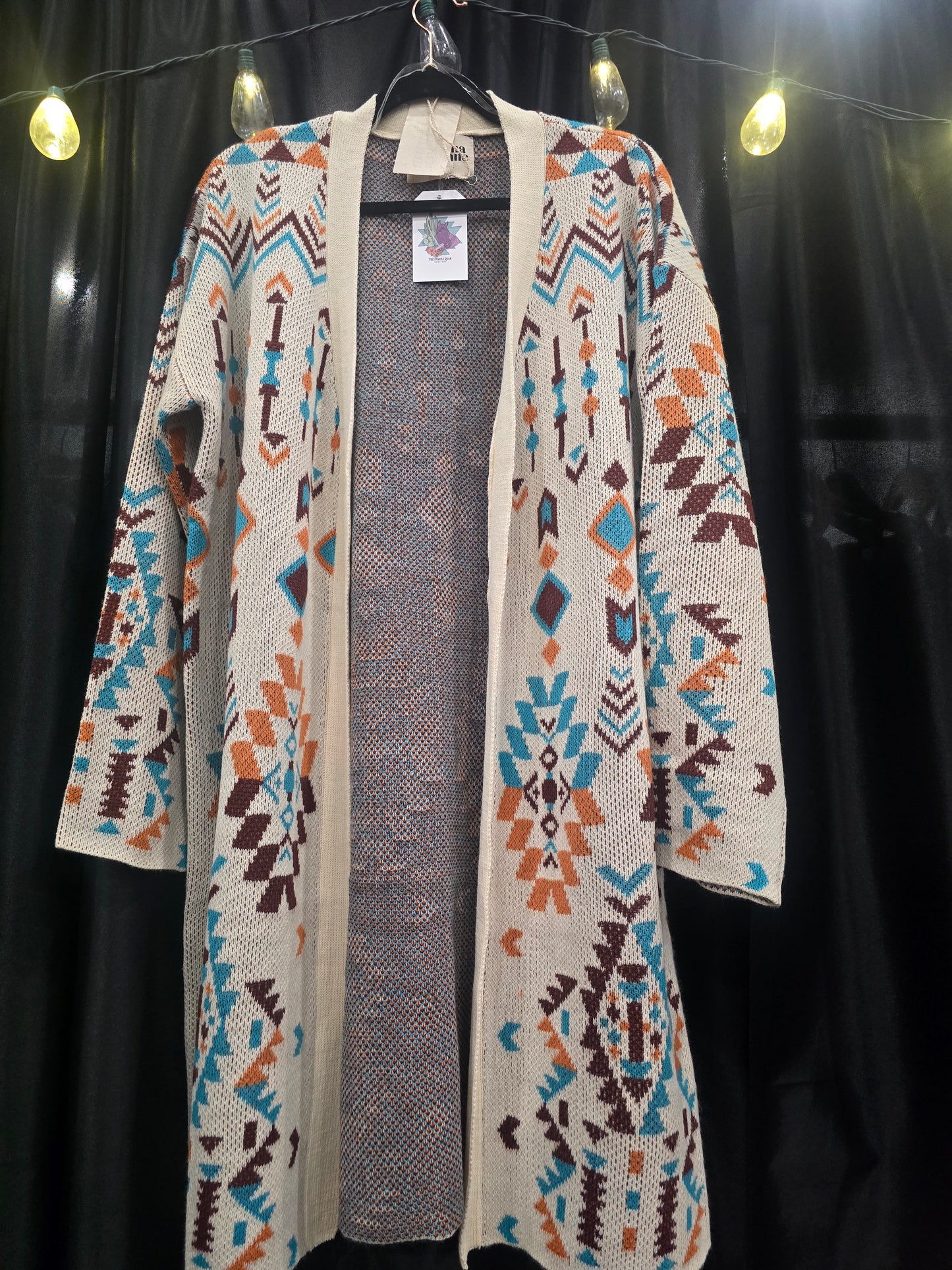 Aztec cardigan
