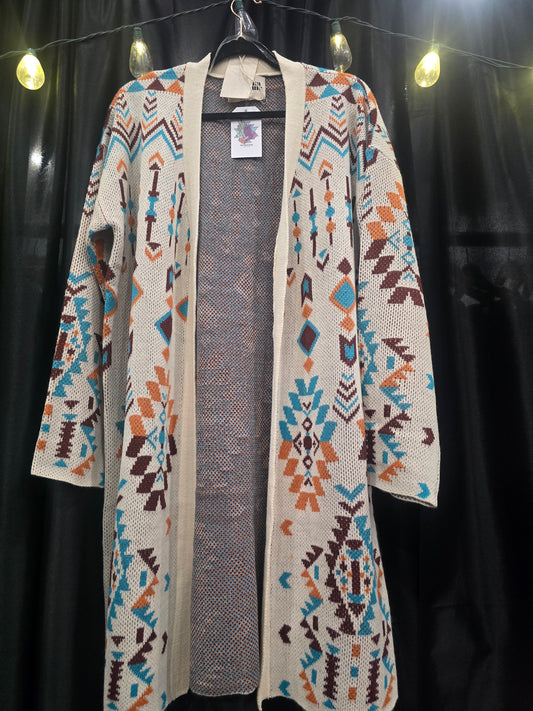 Aztec cardigan